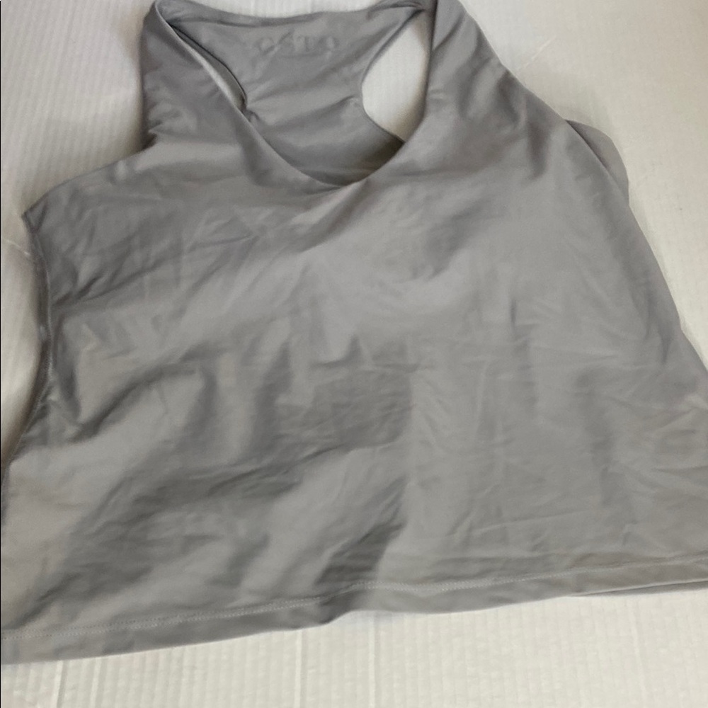 Stylish Gray Women's Tank Top